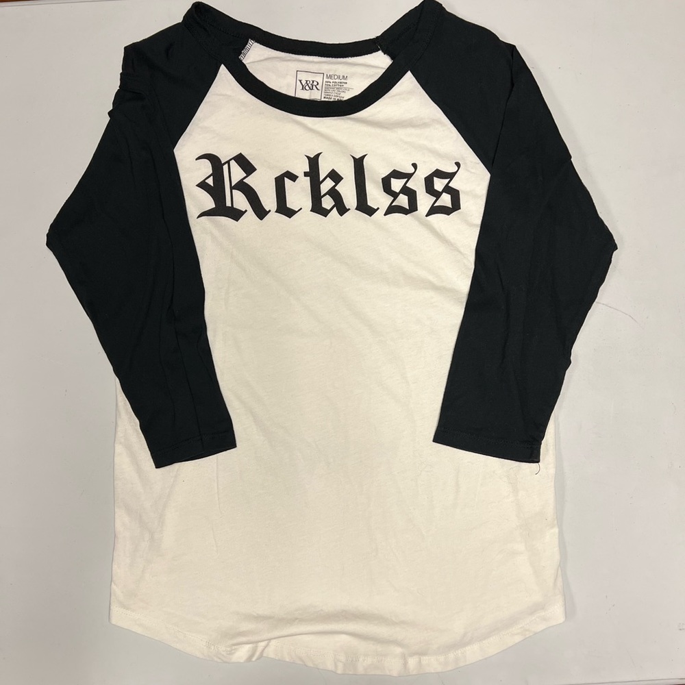 Young & Reckless baseball tee